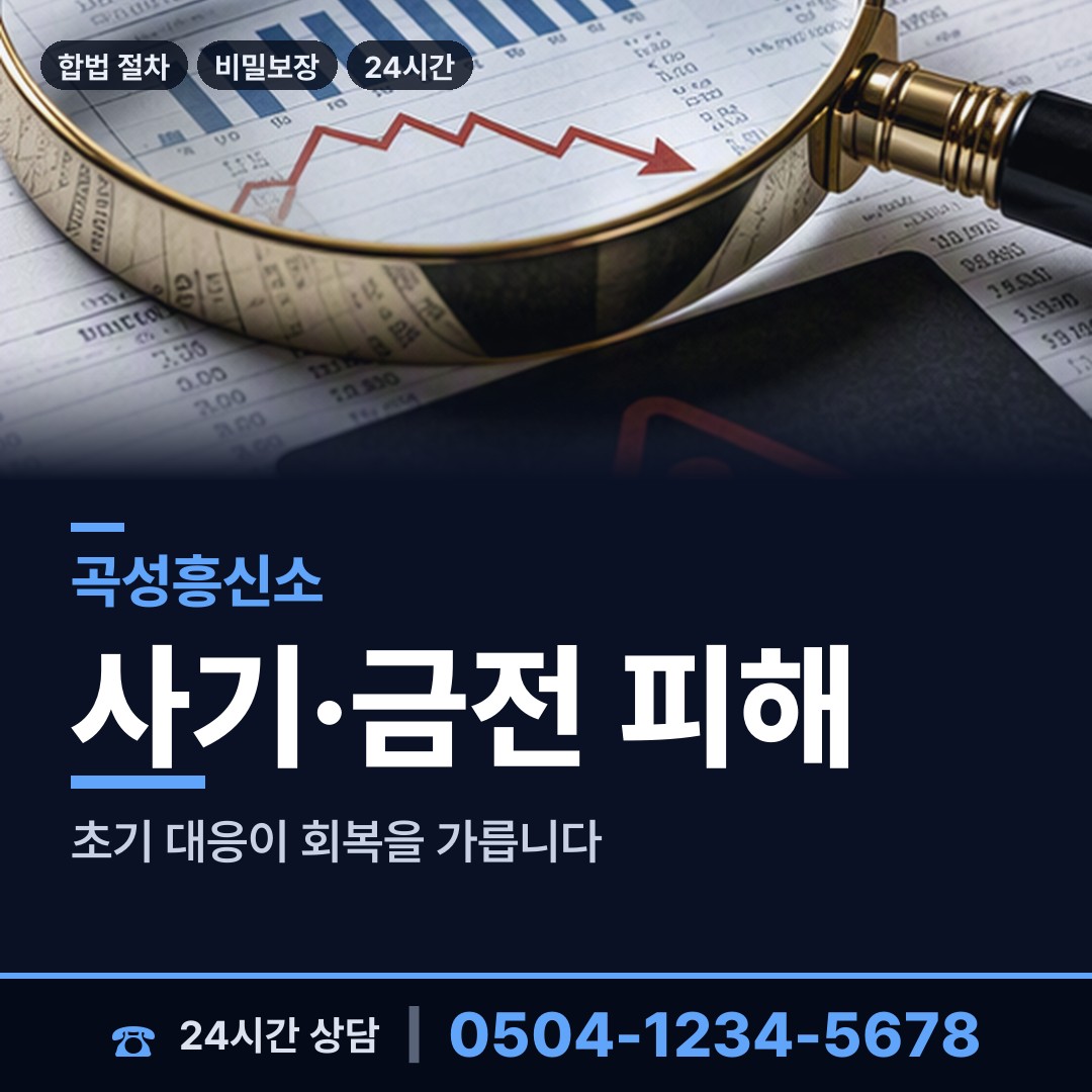 곡성 오곡면 주말조사 상담 안내